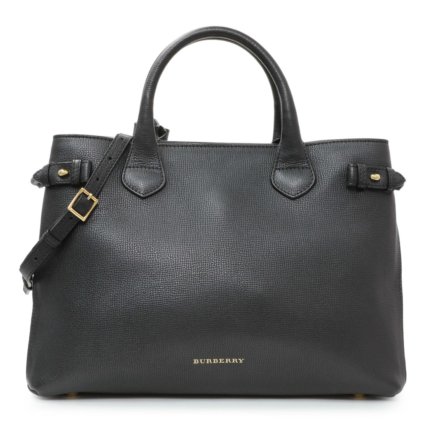 Exclusive Burberry Medium Banner Tote — Front View