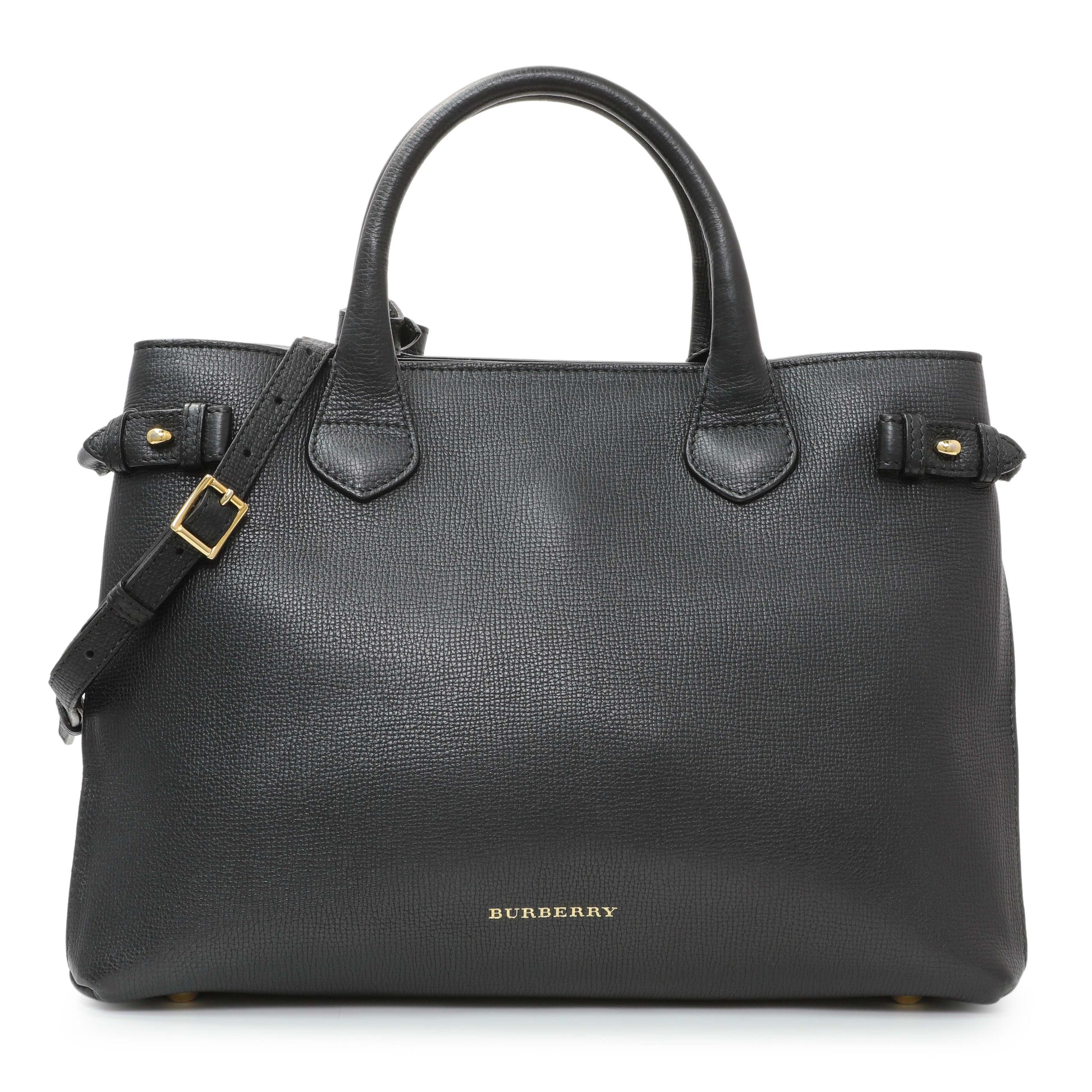 Exclusive Burberry Medium Banner Tote — Front View