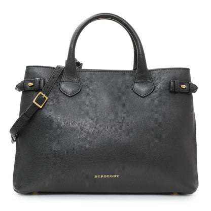 Exclusive Burberry Medium Banner Tote — Front View