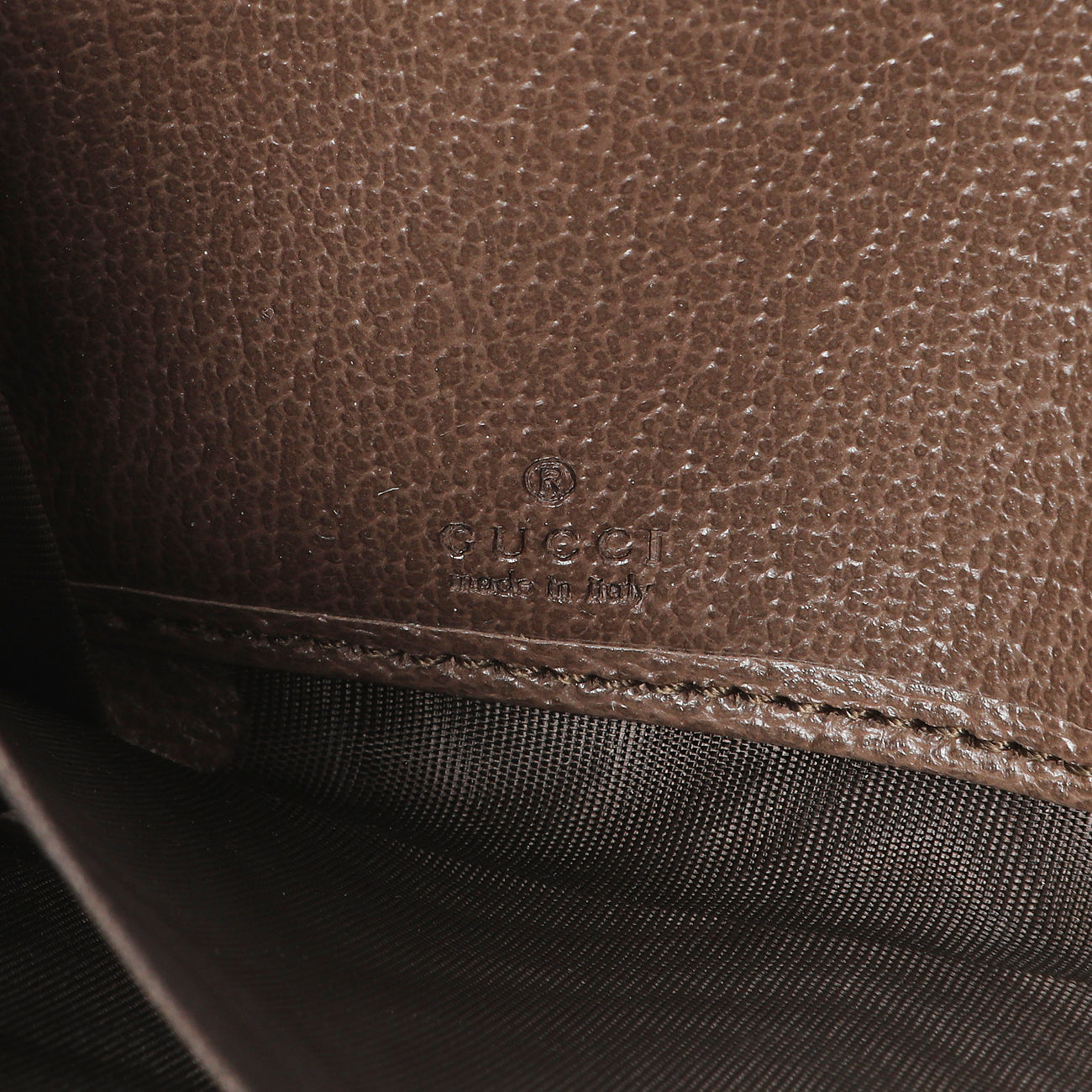 Exclusive Gucci GG Supreme Monogram Web Ophidia Zip Around Wallet — Detail View