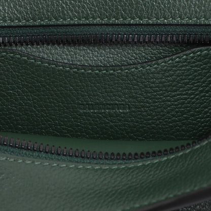 Exclusive Balenciaga Forest Green Calfskin Neo Classic Mini City — Detail View