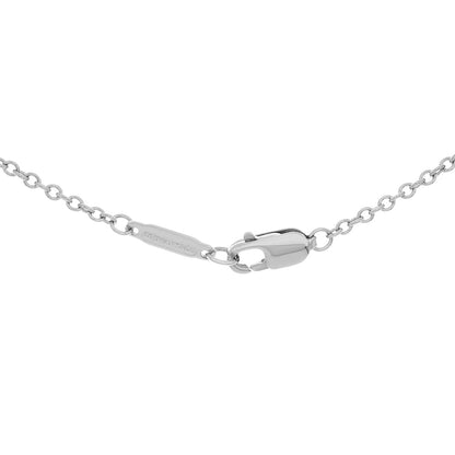 Exclusive Tiffany & Co. Platinum Diamonds by the Yard Necklace — Side View