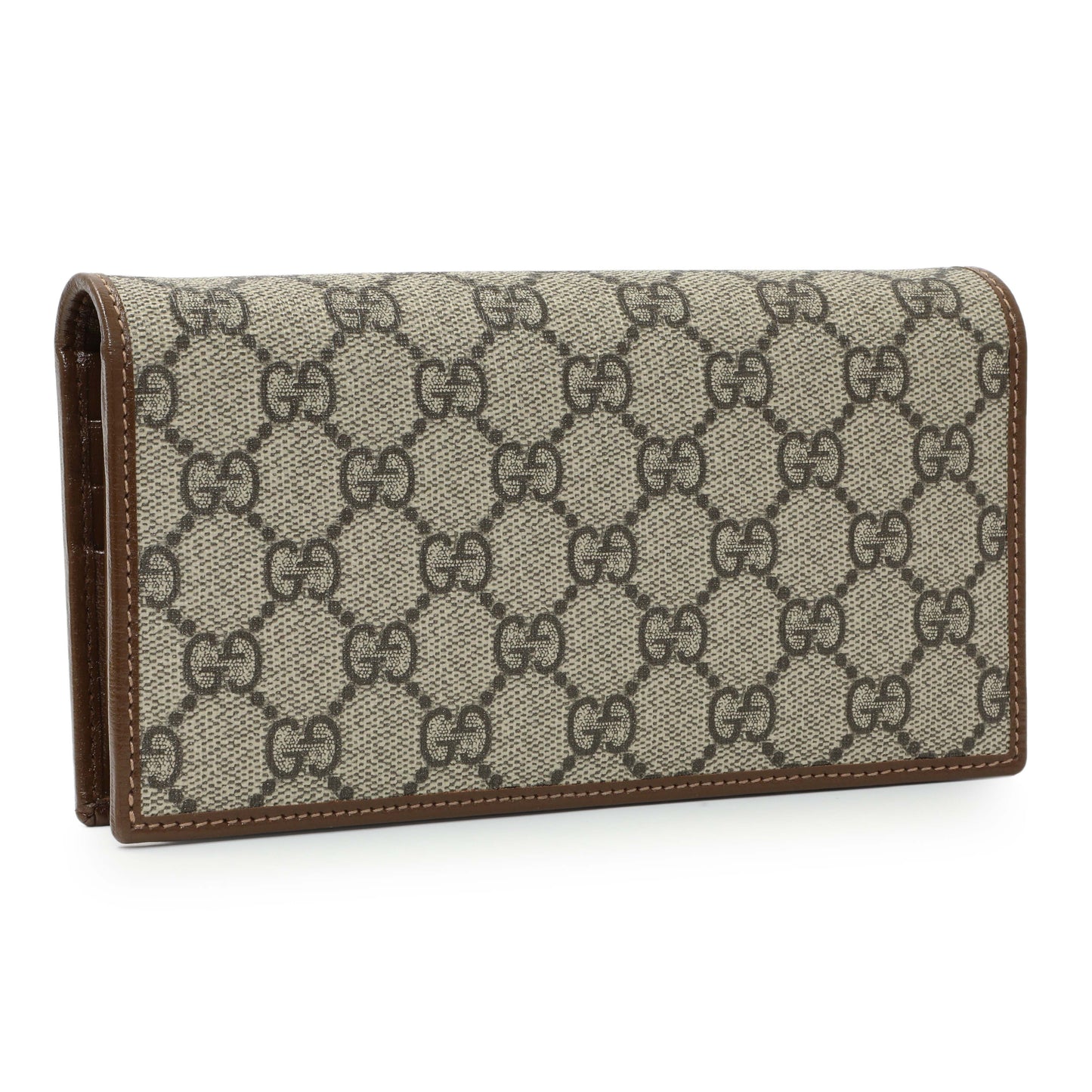 Exclusive Gucci Monogram 1955 Horsebit Wallet on Chain — Side View