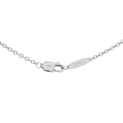 Exclusive Tiffany & Co. Platinum Diamonds by the Yard Necklace — Back View
