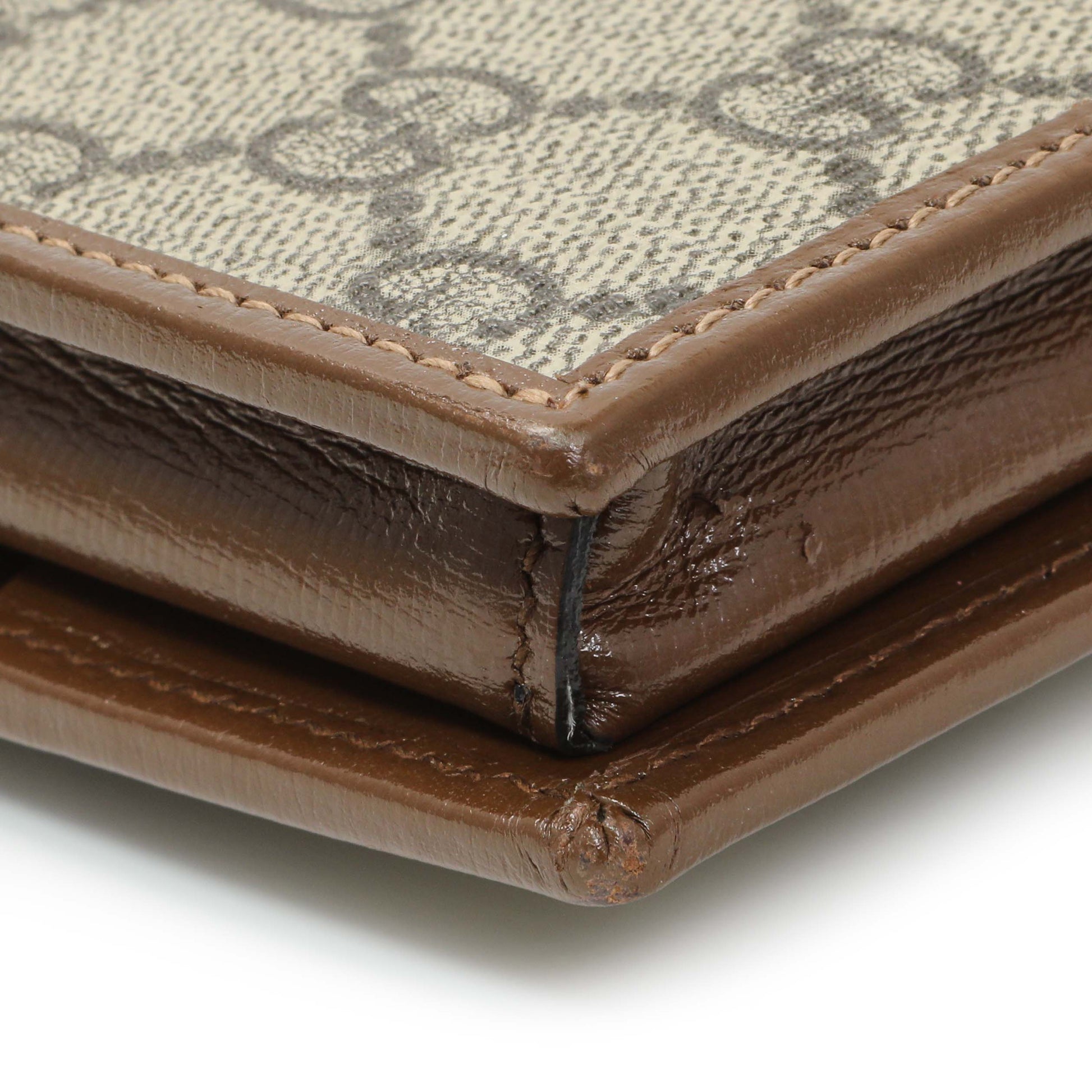 Exclusive Gucci Monogram 1955 Horsebit Wallet on Chain — Lifestyle View