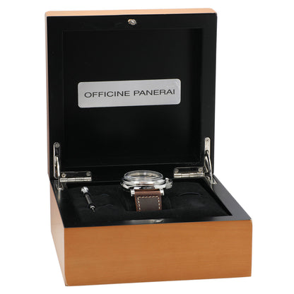 Exclusive Panerai Stainless Steel Luminor 1950 PAM00372 — Lifestyle View
