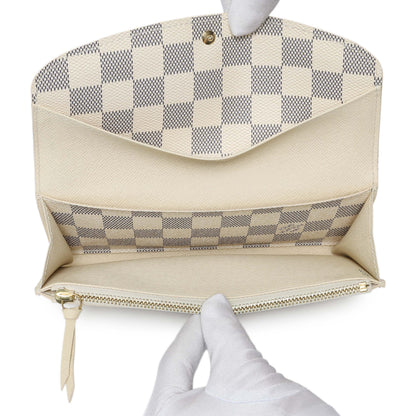 Exclusive Louis Vuitton Damier Azur Emilie Wallet — Alternate View 8