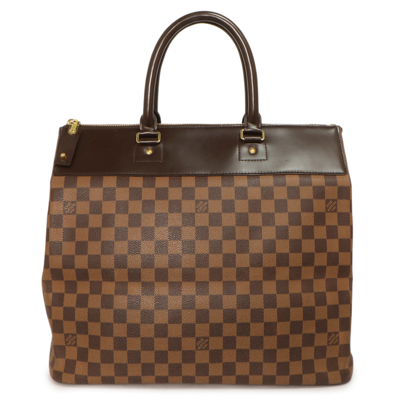 Exclusive Louis Vuitton Damier Ebene Greenwich  PM — Front View
