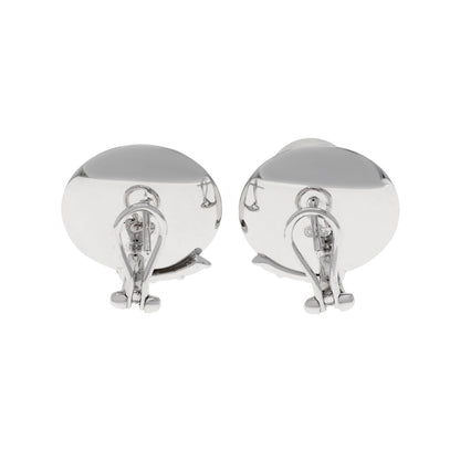 Exclusive 14K White Gold South Sea Pearl Earrings — Side View