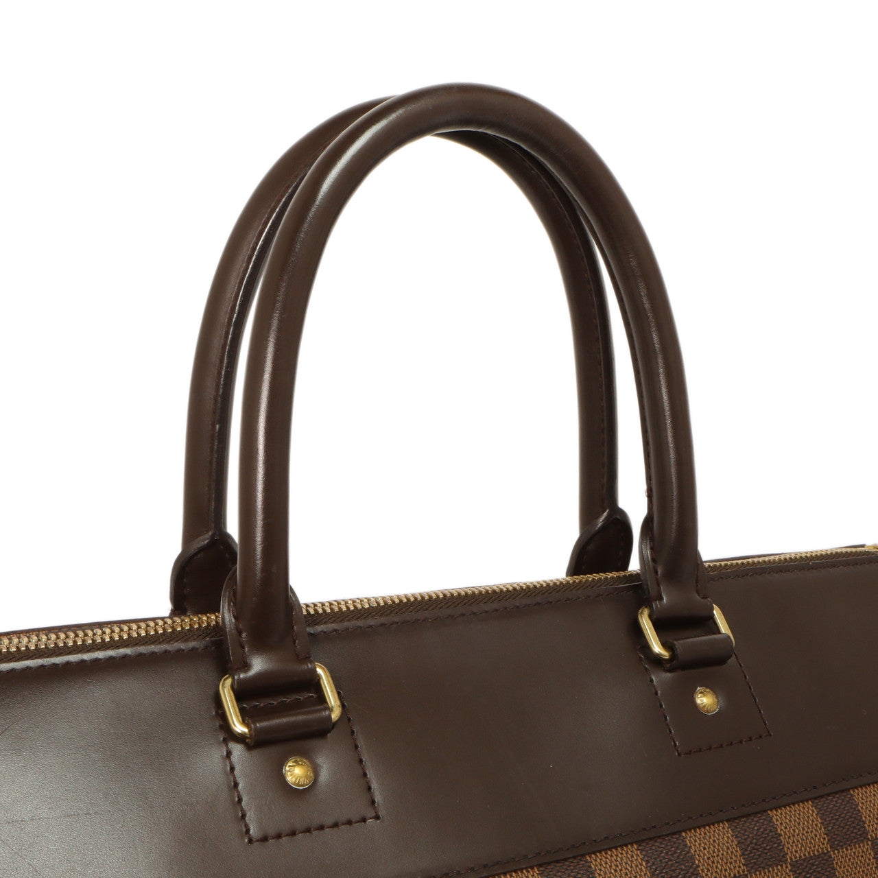 Exclusive Louis Vuitton Damier Ebene Greenwich  PM — Alternate View 9