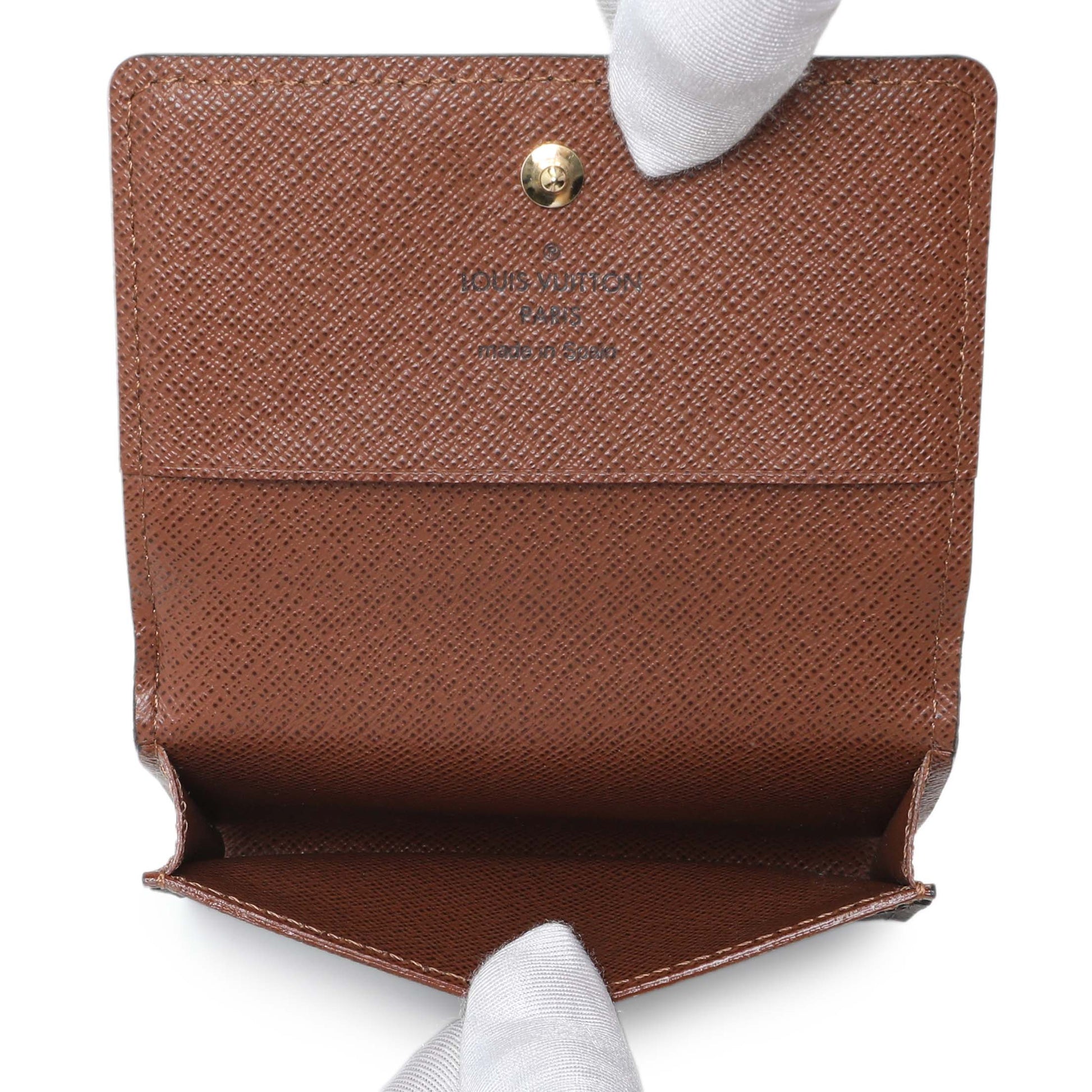 Exclusive Louis Vuitton Monogram Business Card Holder — Top View