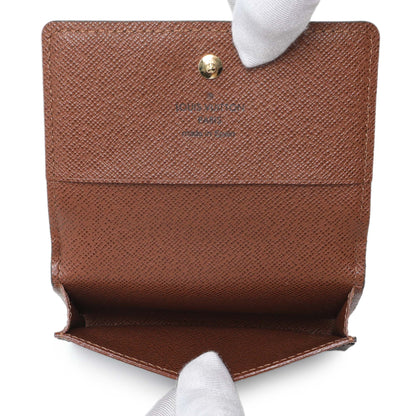 Exclusive Louis Vuitton Monogram Business Card Holder — Top View