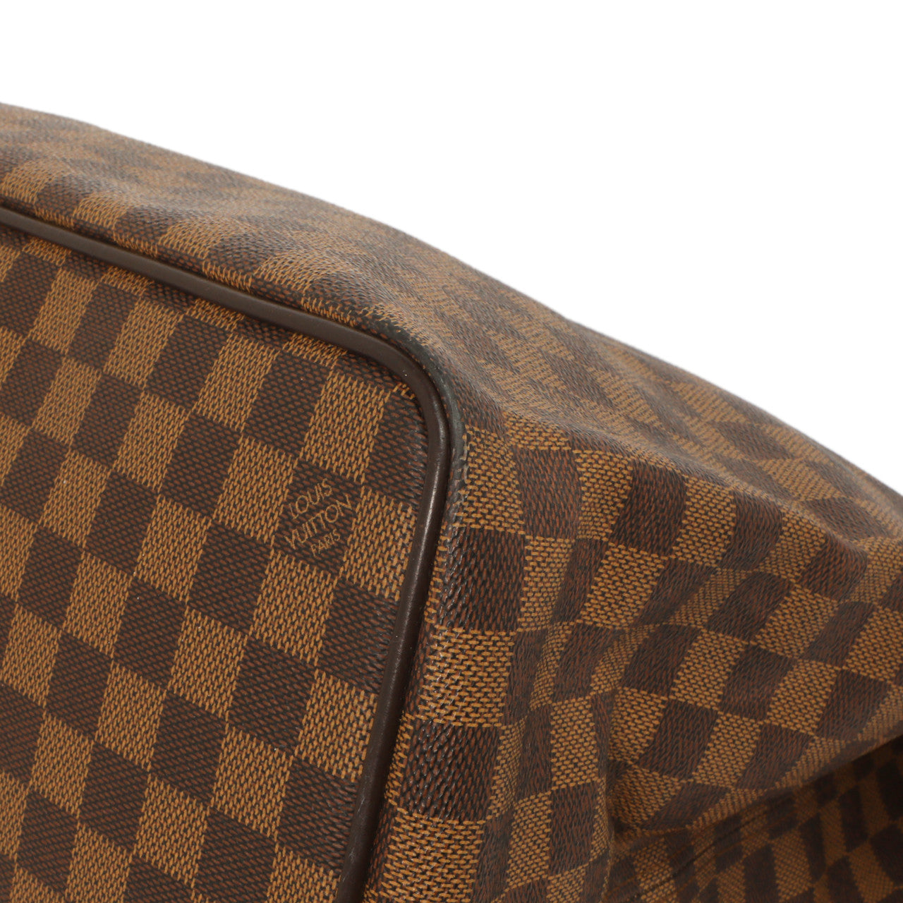Exclusive Louis Vuitton Damier Ebene Greenwich  PM — Back View
