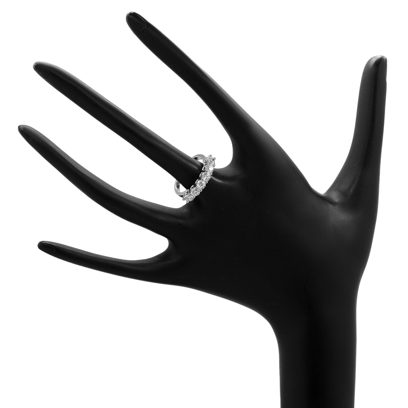 Exclusive 18K White Gold 1.22 Carat Diamond Ring — 4.25 — Back View