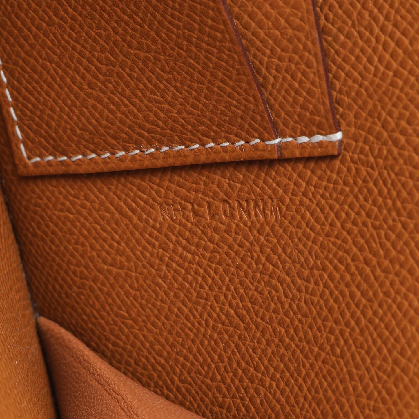 Exclusive Hermes Epsom Gold 1957 To Go Wallet — Lifestyle View