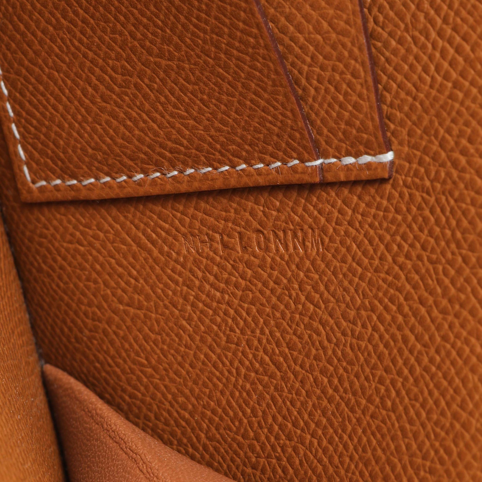 Exclusive Hermes Epsom Gold 1957 To Go Wallet — Lifestyle View