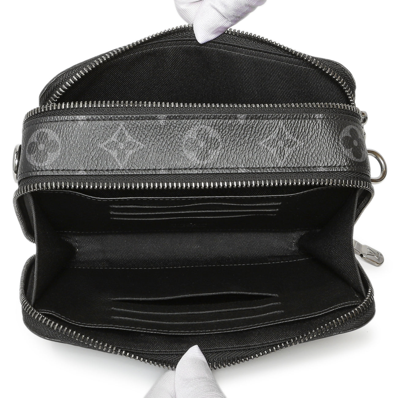 Exclusive Louis Vuitton Monogram Eclipse Alpha Wearable Wallet — Alternate View 12