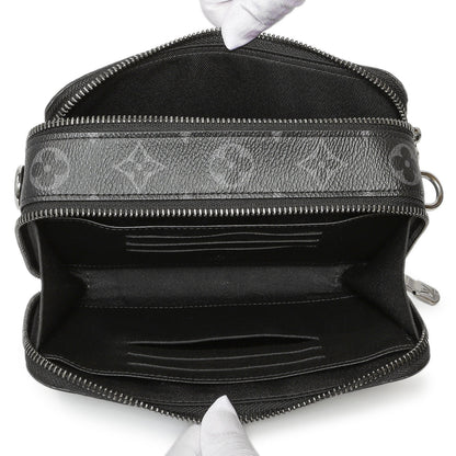 Exclusive Louis Vuitton Monogram Eclipse Alpha Wearable Wallet — Alternate View 12