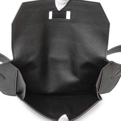 Exclusive Hermes Black Swift Elan Pocket Belt Bag — Top View