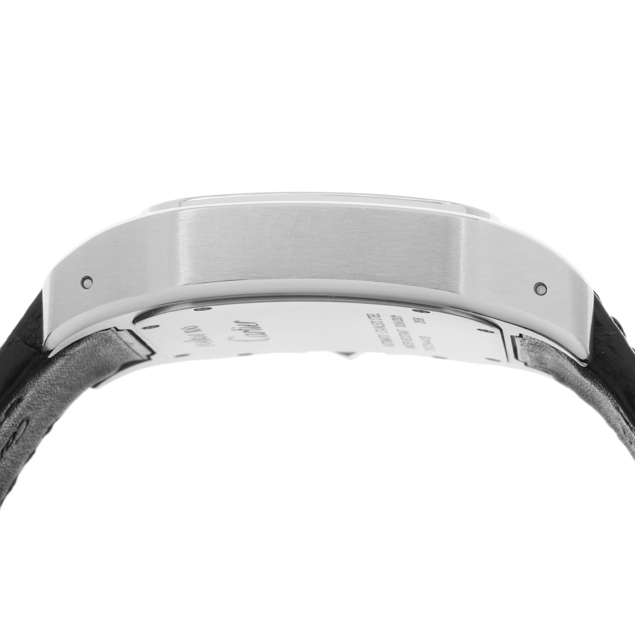 Exclusive Cartier Stainless Steel Santos 100 Large Automatic W20073X8 — Back View