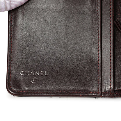 Exclusive Chanel Black Quilted Caviar Yen Wallet — Alternate View 15