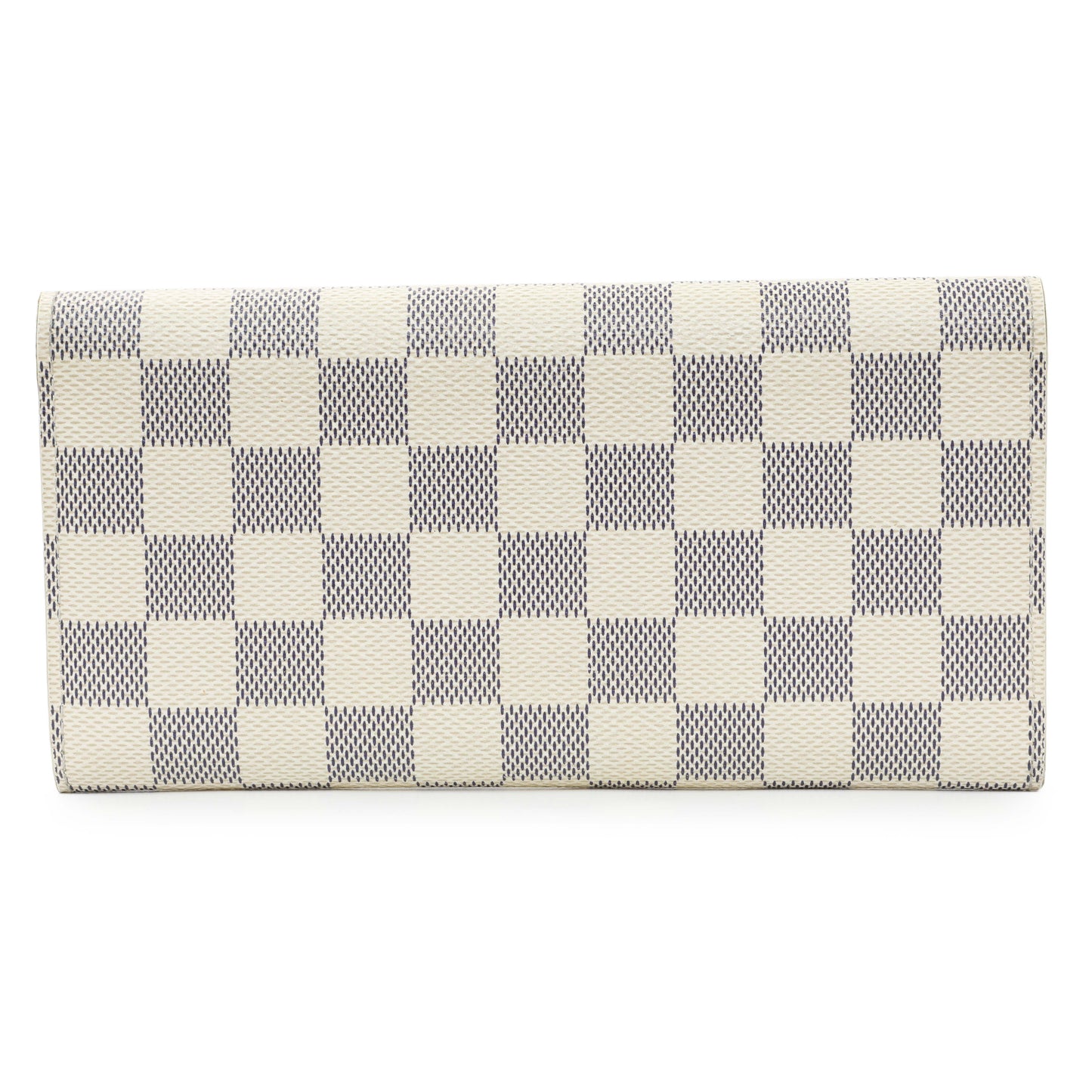 Exclusive Louis Vuitton Damier Azur Emilie Wallet — Side View