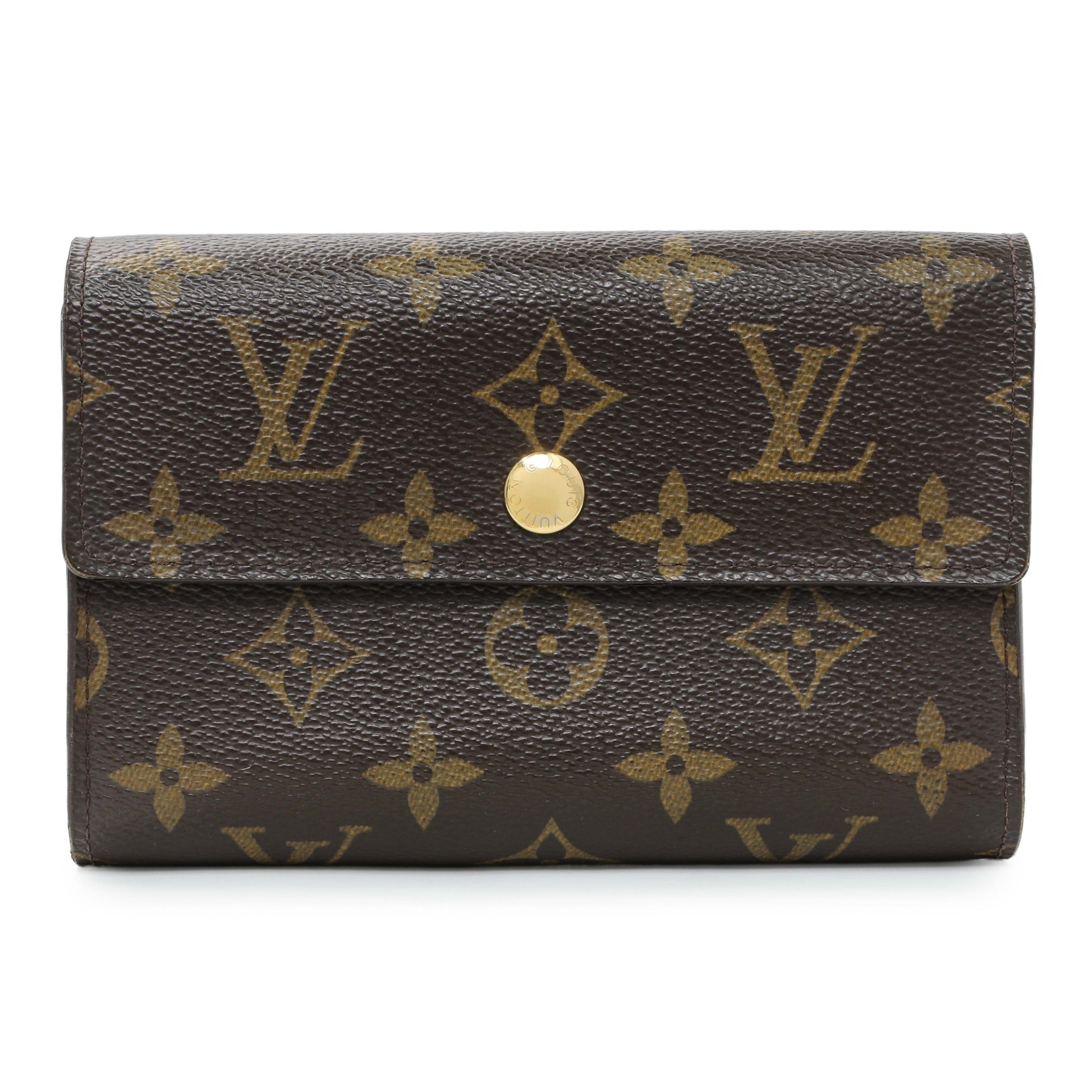 Exclusive Louis Vuitton Monogram Alexandra Wallet — Front View
