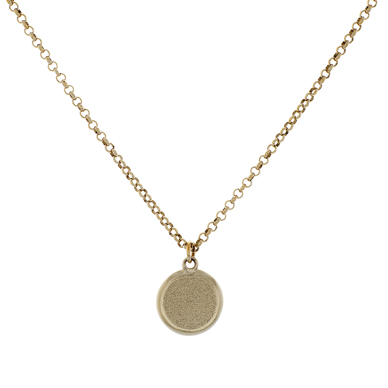 Exclusive Chanel Round CC Pearl Crystal Pendant — Side View