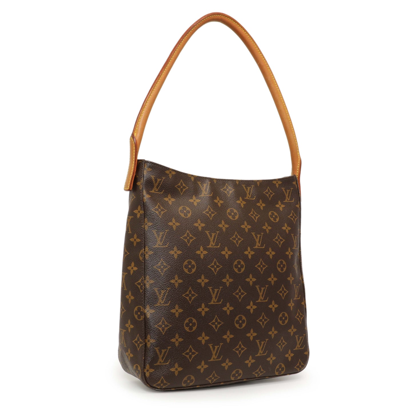 Exclusive Louis Vuitton Monogram Looping GM — Side View