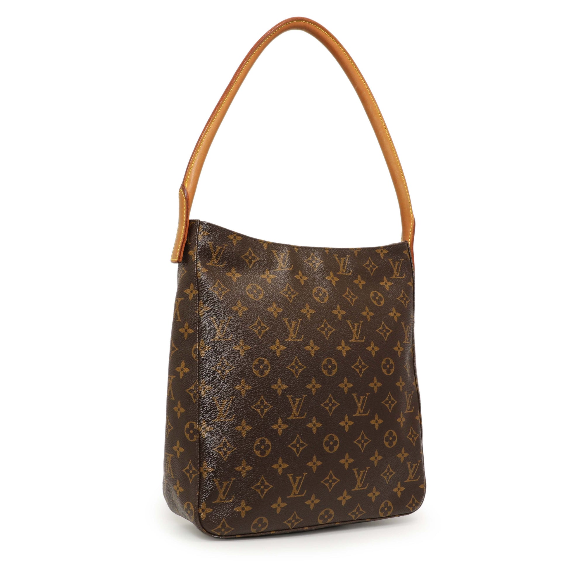 Exclusive Louis Vuitton Monogram Looping GM — Side View