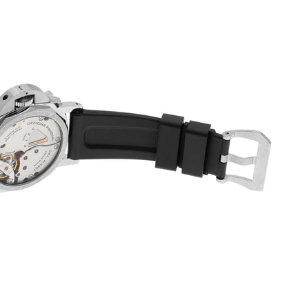 Exclusive Panerai Stainless Steel Luminor Marina 1950 3 Days PAM00422 — Detail View