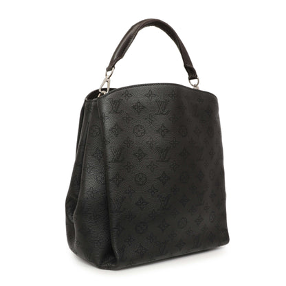 Exclusive Louis Vuitton Black Mahina Babylone PM — Side View