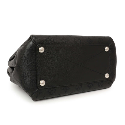 Exclusive Louis Vuitton Black Mahina Babylone PM — Back View