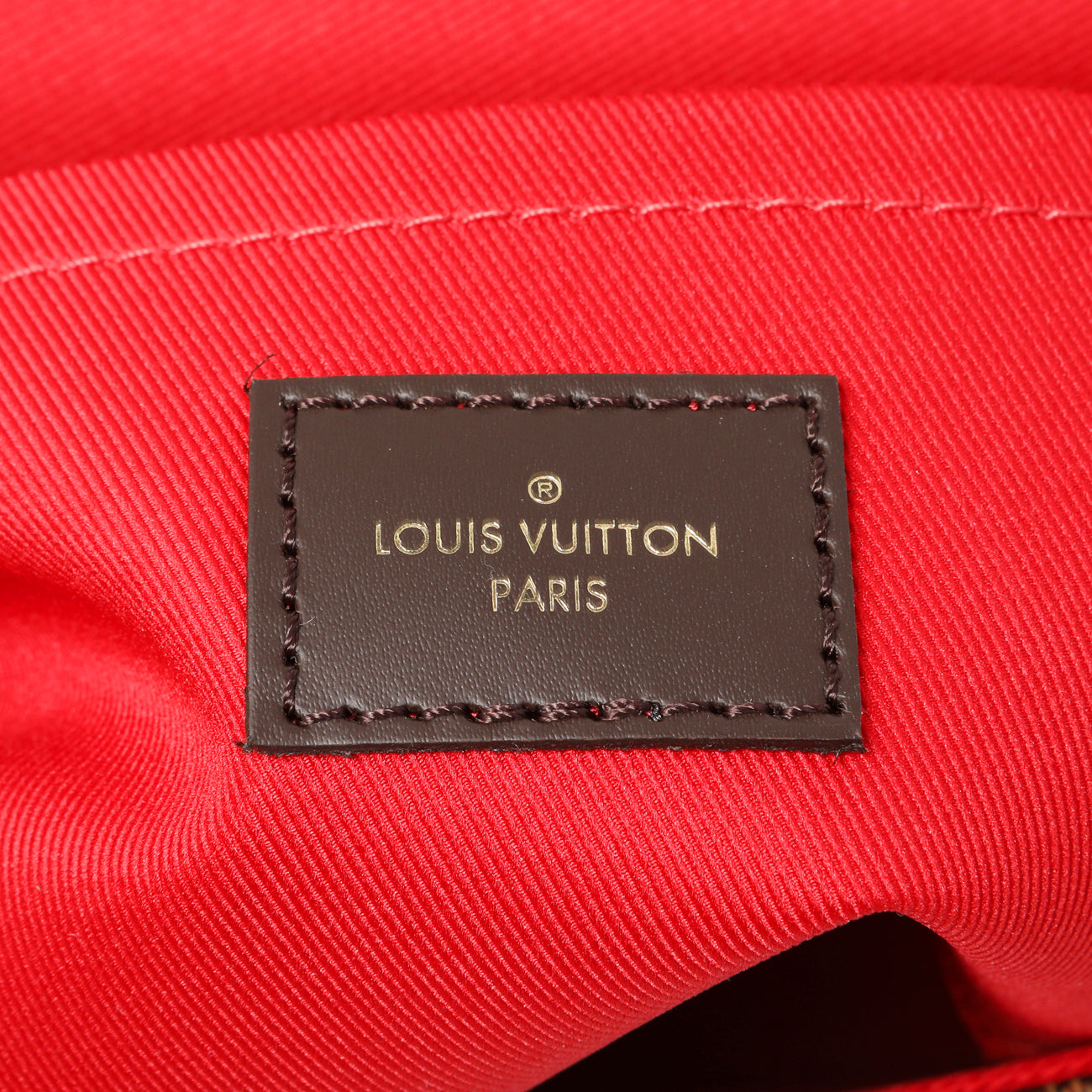 Exclusive Louis Vuitton Damier Ebene Croisette — Detail View