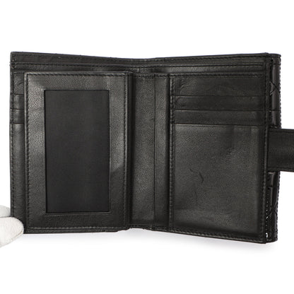 Exclusive Christian Dior Black Patent Lady Dior Wallet — Top View