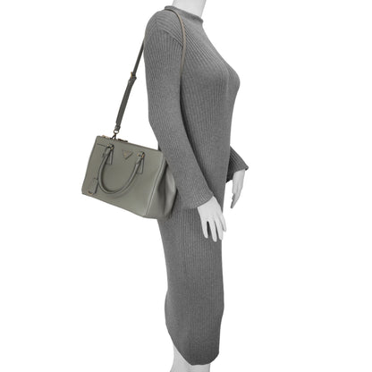 Exclusive Prada Marmo Saffiano Small Galleria Double Zip Tote — Alternate View 11