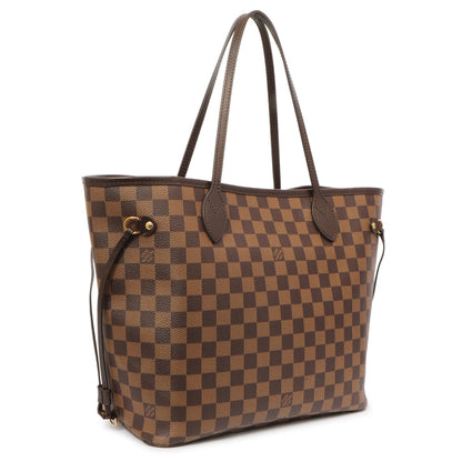 Exclusive Louis Vuitton Damier Ebene Neverfull MM — Side View
