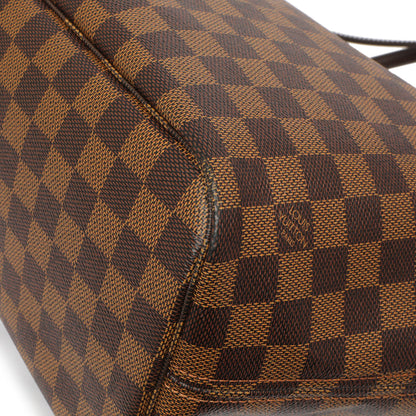 Exclusive Louis Vuitton Damier Ebene Neverfull MM — Alternate View 7