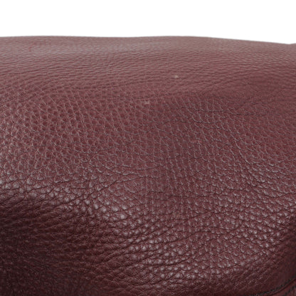 Exclusive Gucci Scarlatto Pebbled Leather Soho Shoulder Bag — Alternate View 11