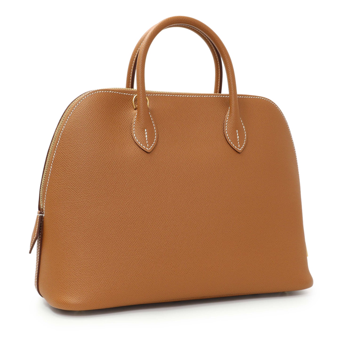 Exclusive Hermes Gold Epsom 1923 Bolide 30 — Side View