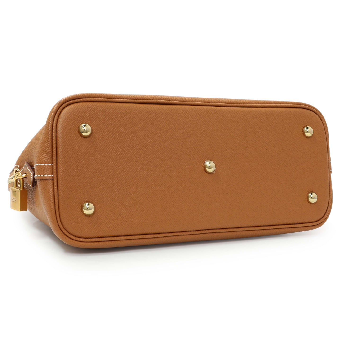 Exclusive Hermes Gold Epsom 1923 Bolide 30 — Back View