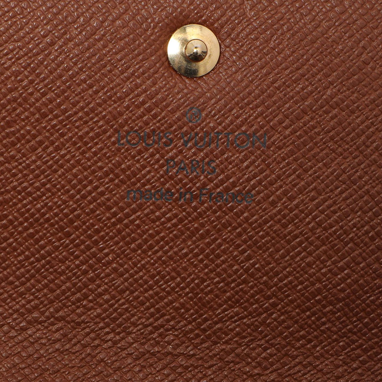 Exclusive Louis Vuitton Monogram Sarah Wallet — Detail View
