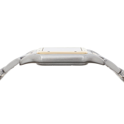 Exclusive Cartier Stainless Steel 18K Yellow Gold Panthere 183949 — Back View