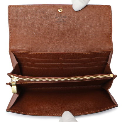 Exclusive Louis Vuitton Monogram Sarah Wallet — Top View
