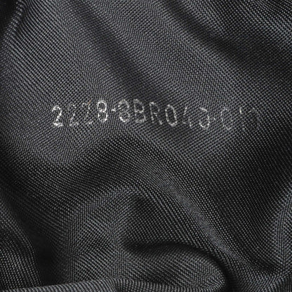 Exclusive Fendi Black Zucchino Canvas Bagette Shoulder — Lifestyle View