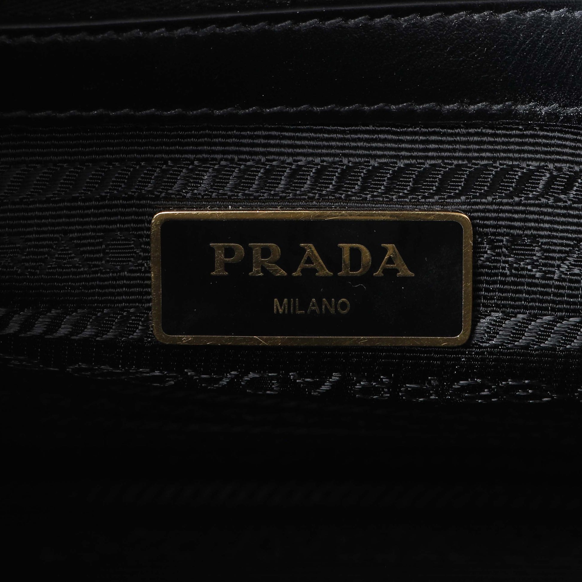 Exclusive Prada Black Saffiano Soft Calfskin Tote — Alternate View 9