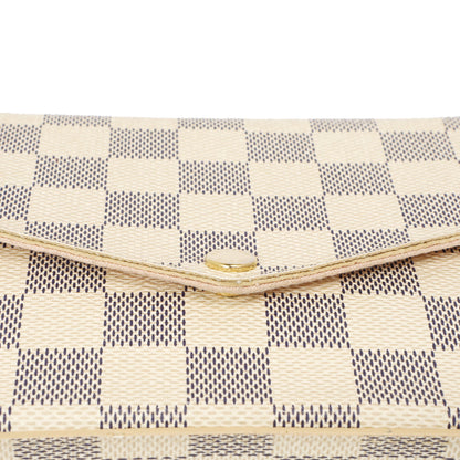 Exclusive Louis Vuitton Damier Azur Pochette Felicie — Alternate View 8