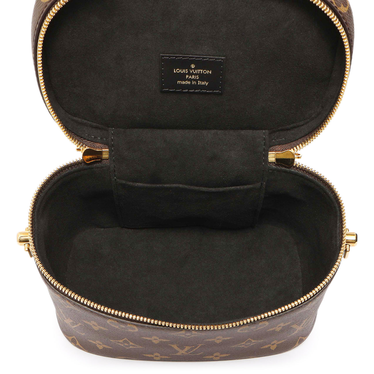 Exclusive Louis Vuitton Monogram Reverse Vanity PM — Top View