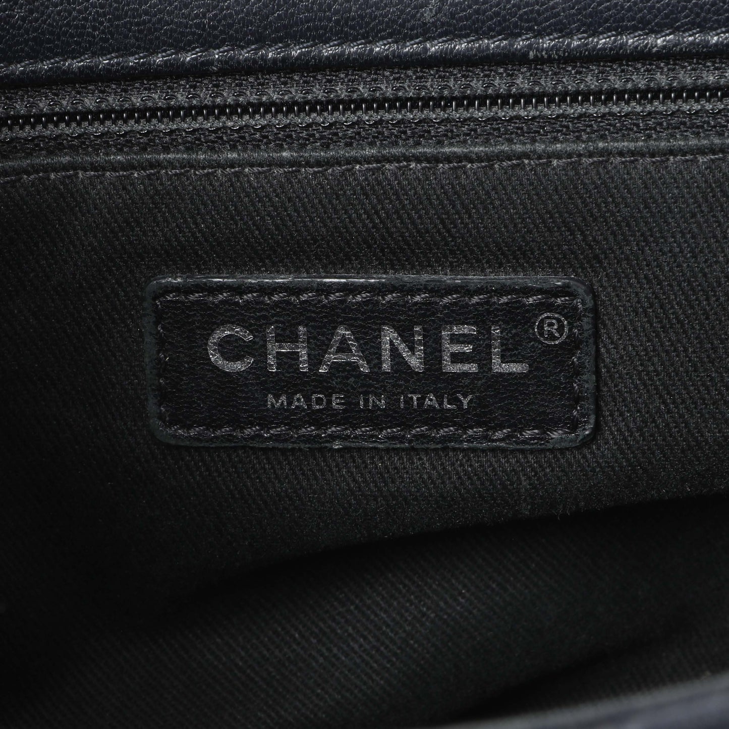 Exclusive Chanel Black Calfskin Mumbai Flap Bag — Alternate View 9