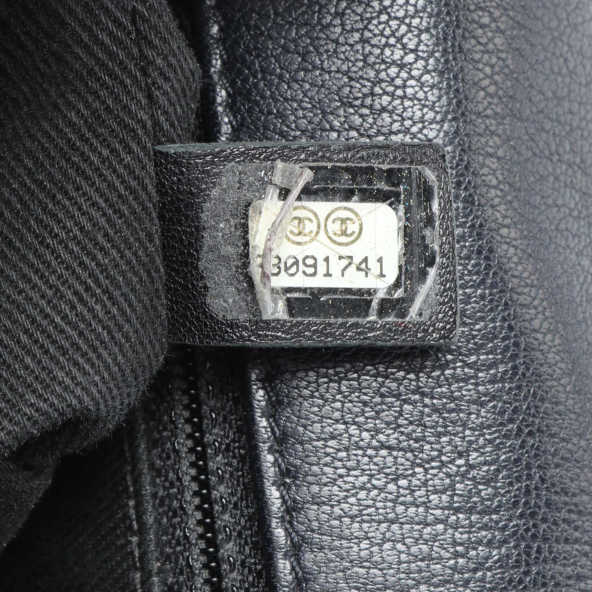 Exclusive Chanel Black Calfskin Mumbai Flap Bag — Alternate View 10